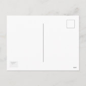 Blaukatzenkarte Feiertagspostkarte (Rückseite)