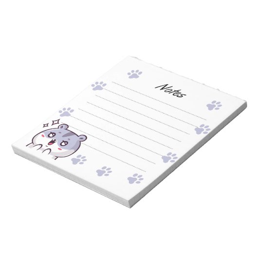 Blaukawaii-Notizblock Notizblock (Rotiert)