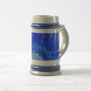 Blaukehlchen Bierglas