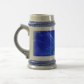 Blaukehlchen Bierglas (Links)