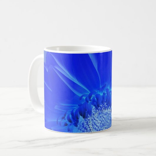 Blaukehlchen Kaffeetasse (Vorderseite Links)