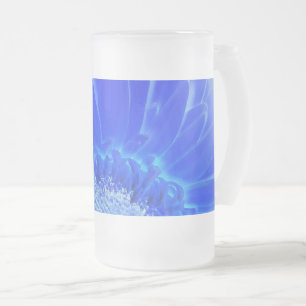 Blaukehlchen Mattglas Bierglas