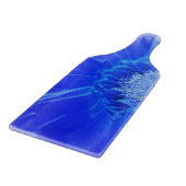 Blaukehlchen Schneidebrett (Ecke)