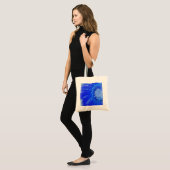 Blaukehlchen Tragetasche (Vorderseite (Model))