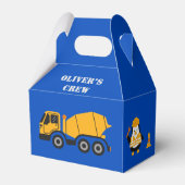 Blaukinderbaupapier Geschenkschachtel (Rückseite)