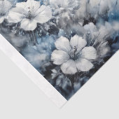 Blaukolibri im Flug Decoupage Seidenpapier (Detail)