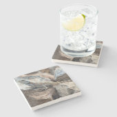 BlaukopfAgama Steinuntersetzer (Seitenansicht)