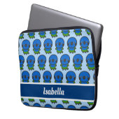 Blaukopfpapagei Laptopschutzhülle (Vorderseite Links)