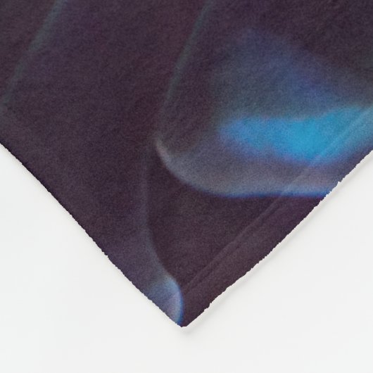 Blaukoralle Fleecedecke (Ecke)