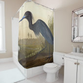 Blaukran oder Heronvögel von Amerika John James Duschvorhang (Beispiel)