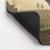 Blaukran oder Heronvögel von Amerika John James Mousepad (Ecke)