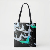 Blaukraniche im Flug Tasche (Vorderseite)