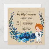 Blaukranz der Heiligen Kommune Einladung (Vorne/Hinten)