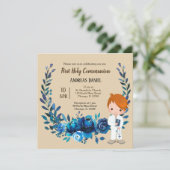 Blaukranz der Heiligen Kommune Einladung (Stehend Vorderseite)