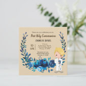 Blaukranz der Heiligen Kommune Einladung (Stehend Vorderseite)