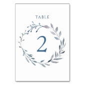 Blaukranz Tischnummer 2 (Rückseite)