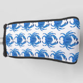 Blaukrebsmuster Golf Headcover (Vorderseite)