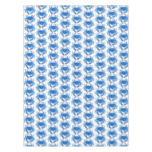 Blaukrebsmuster Tischdecke (Vorderseite)