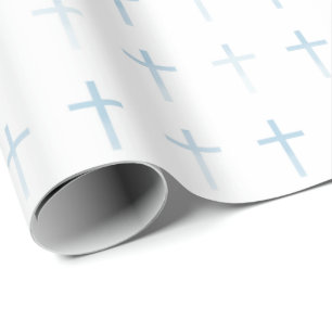 Blaukreuz Geschenkpapier