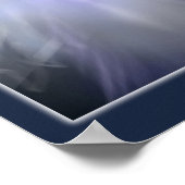 Blaukristall Poster (Ecke)