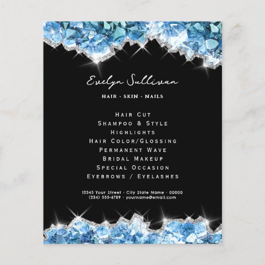 Blaukristalle-Flyer Flyer (Vorne)