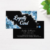 Blaukristalle-Treuekarte (Schreibtisch)