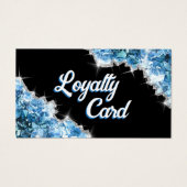 Blaukristalle-Treuekarte (Vorderseite)