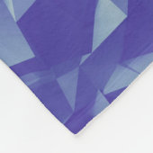 Blaukristallform Fleecedecke (Ecke)