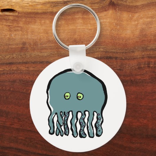 Blauktopus Schlüsselanhänger (Vorderseite)