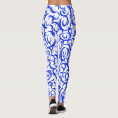 Blaukurven Leggings (Rückseite)