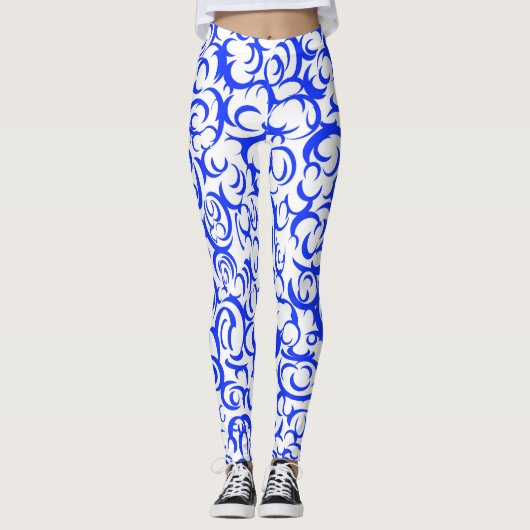 Blaukurven Leggings (Vorderseite)