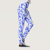 Blaukurven Leggings (Rechts)