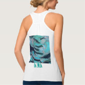Blaulachmaske Tank Top (Rückseite)