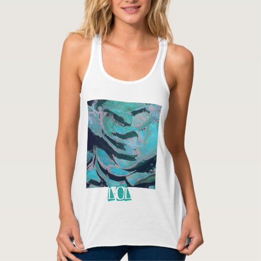 Blaulachmaske Tank Top (Vorderseite)
