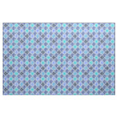 Blaulackiertes marokkanisches Fliesenmuster Stoff (Fat Quarter (45,7 x 55,9 cm))