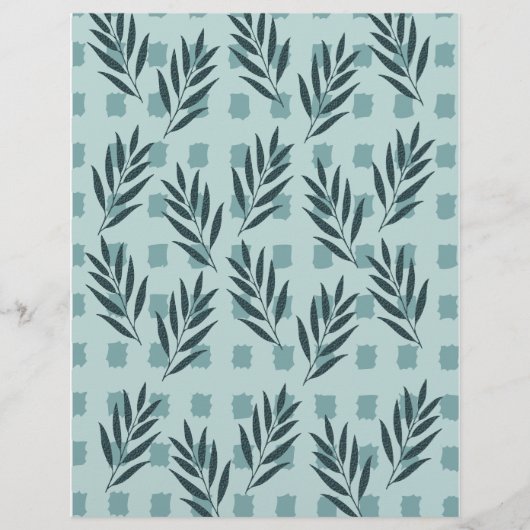 Blauleaf-Gitterpapier (Vorderseite)