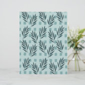 Blauleaf-Gitterpapier (Stehend Vorderseite)