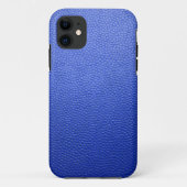 Blauleder Case-Mate iPhone Hülle (Rückseite)