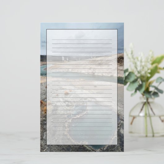 Blauleng Briefpapier (Stehend Vorderseite)