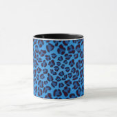Blauleopartextur Tasse (Zentrum)