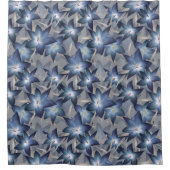 Blaulilie Duschvorhang (Vorderseite)