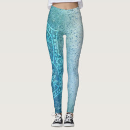 Blaumandala Leggings