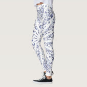 Blaumandala-Muster Leggings (Links)