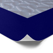 Blaumandala Poster (Ecke)