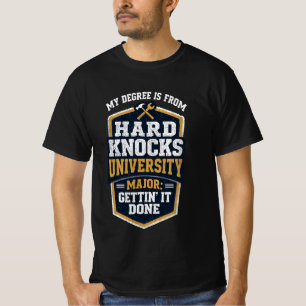 Blaumann-Humor Abschluss von der Schule der hart T-Shirt