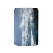 Blaumatte Badematte (Vorderseite Vertikal)