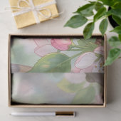 Blaumeise auf Apfelbaum-Frühlingsdecoupage Seidenpapier (Geschenk)