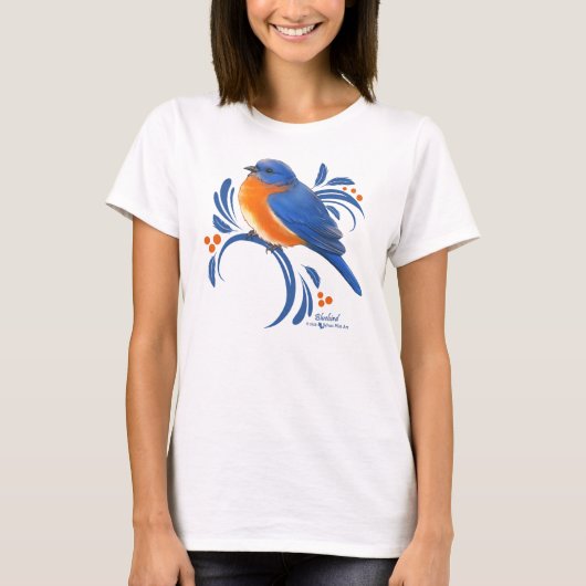 Blaumeise T-Shirt (Vorderseite)