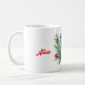 Blaumeise zu Weihnachten Kaffeetasse (Links)