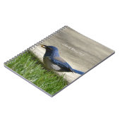 Blaumeisengras (meine Fotografie) Notizblock (Linke Seite)